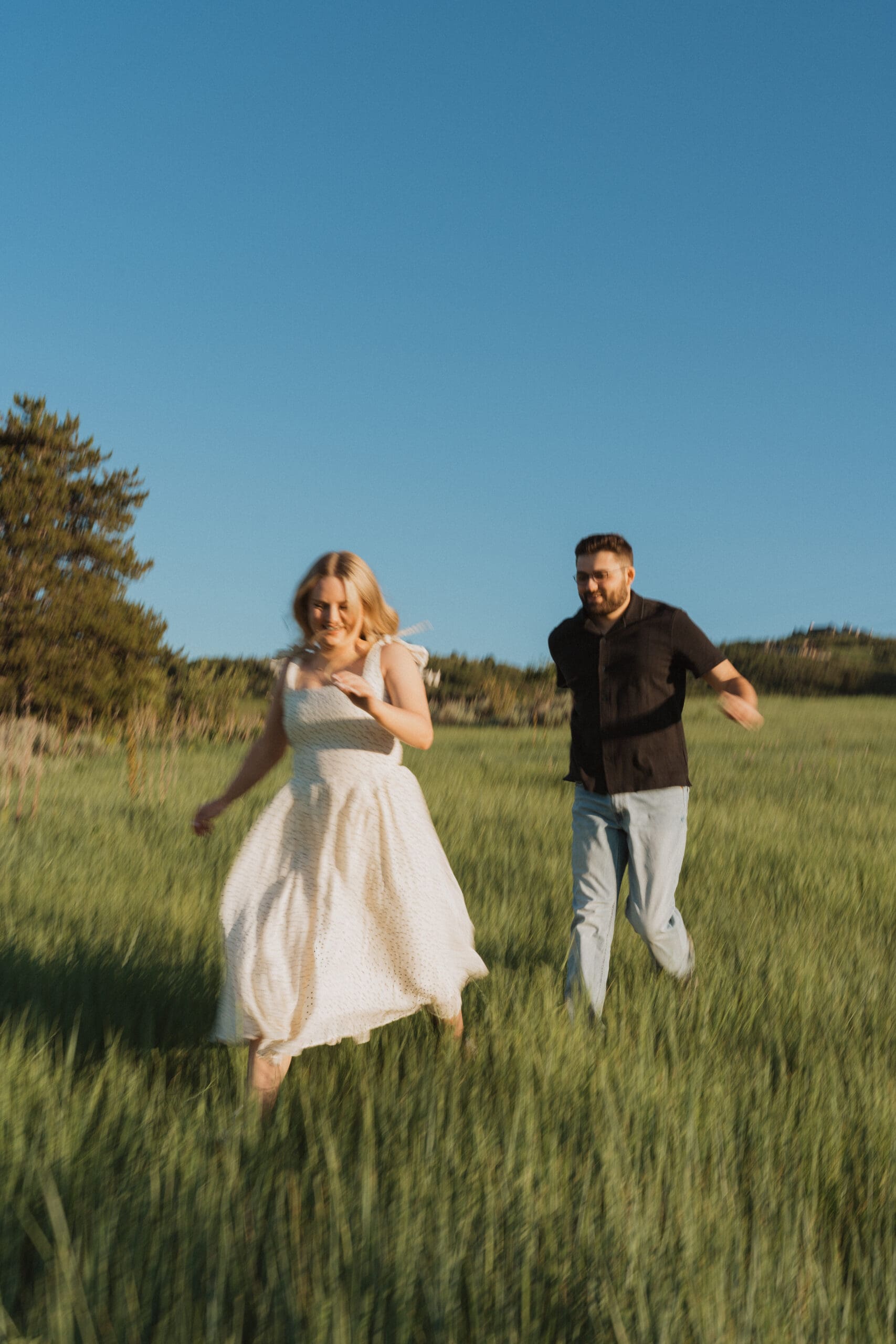 Ogden Valley Lakeside Engagement