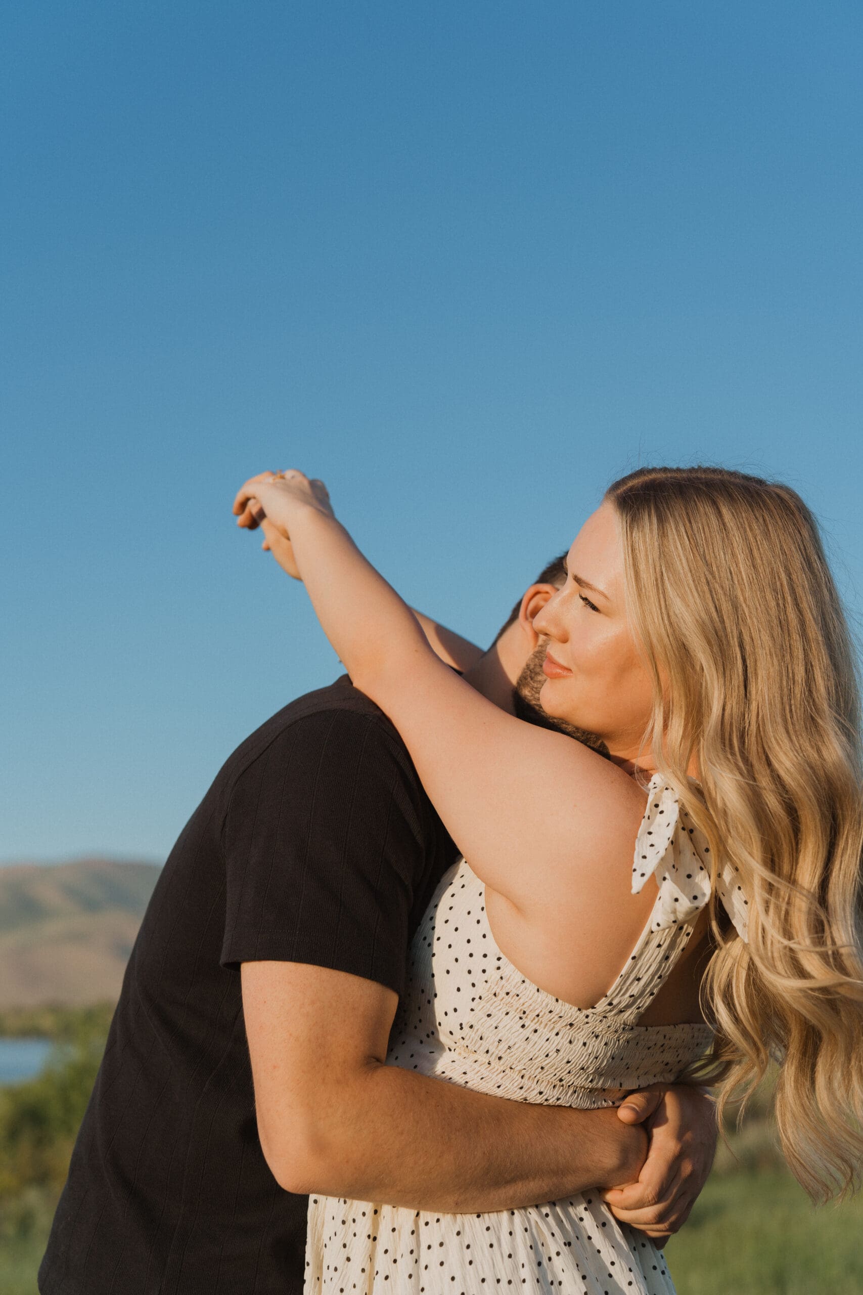 Northern Utah Lakeside Engagement Session