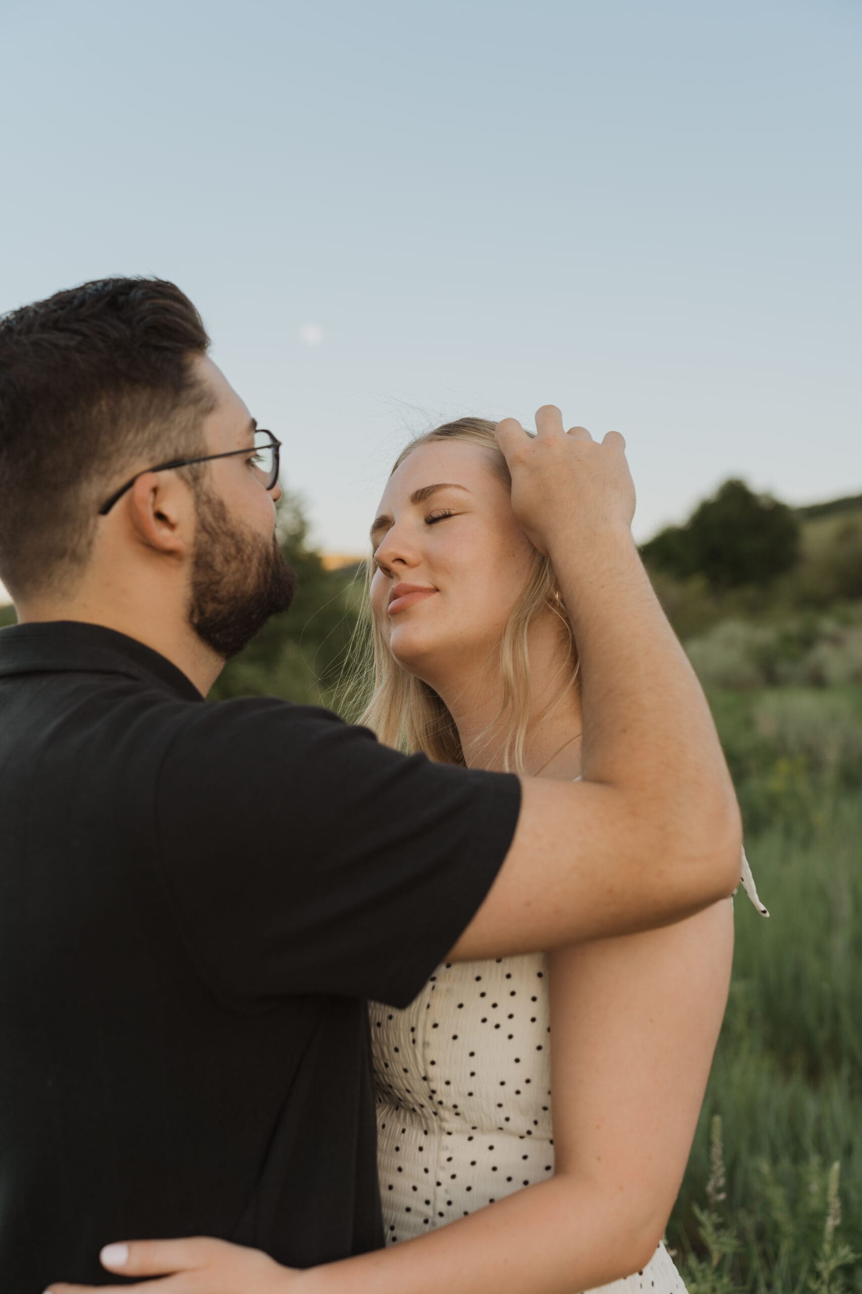 Ogden Valley Lakeside Engagement