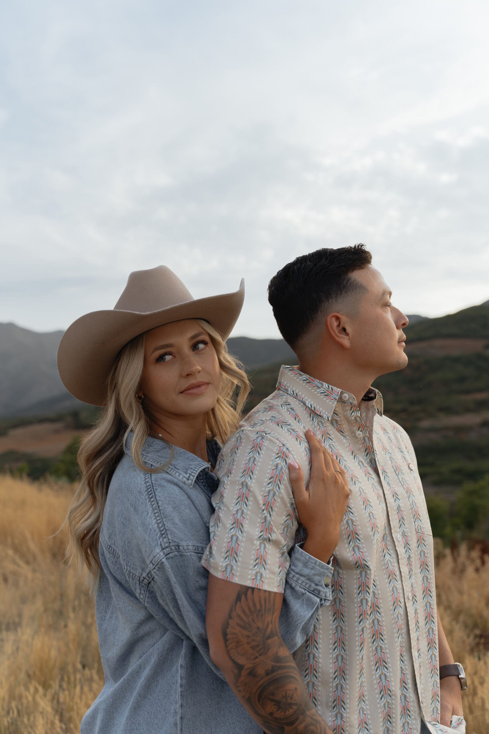 utah engagement session