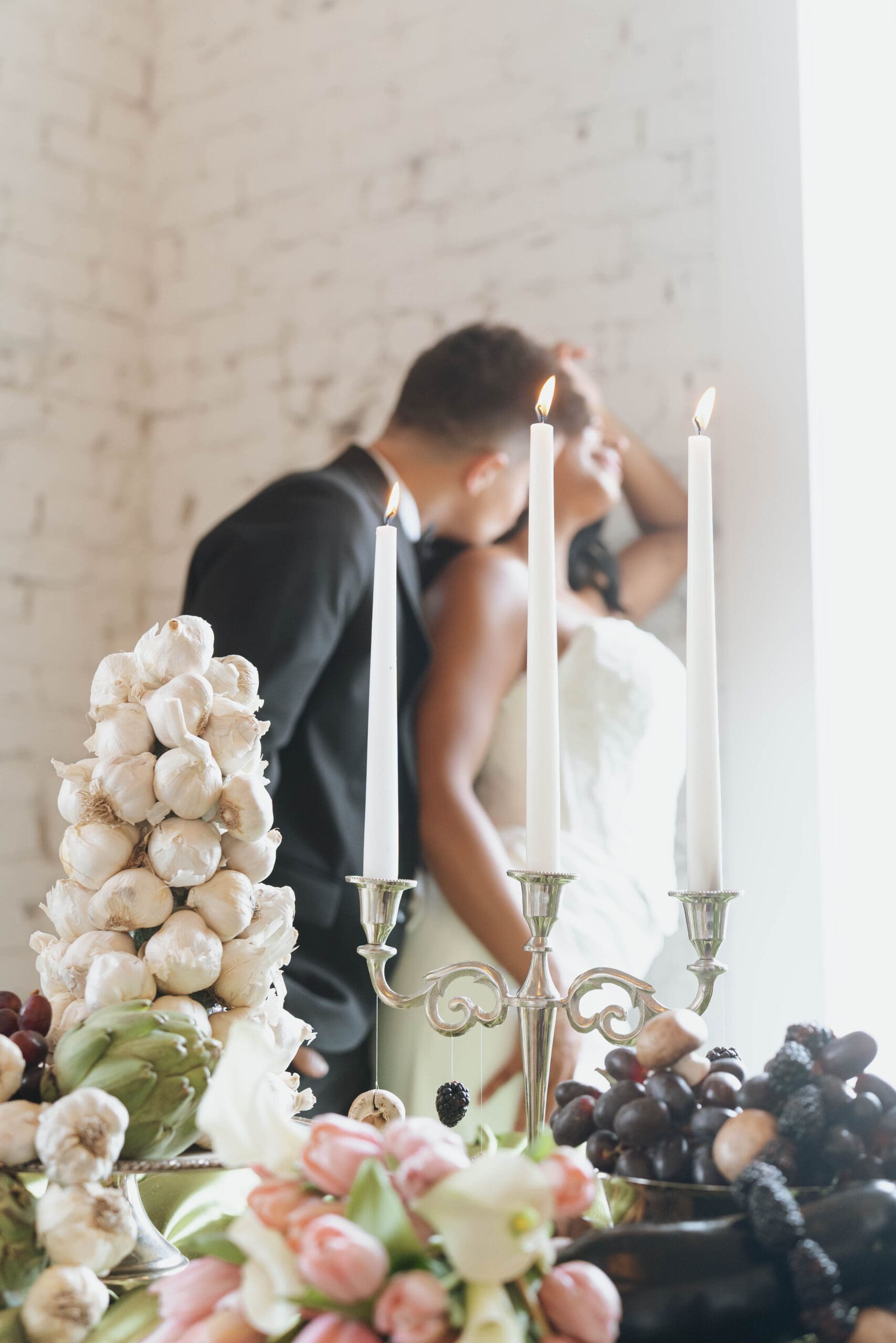 wedding candle decor